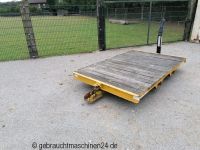 Schwerlastanhänger mit 2 Lenkachsen