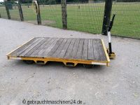 Schwerlastanhänger mit 2 Lenkachsen