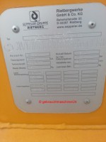 mobiler Baustellentank Kraftstoffcontainer KC-1000