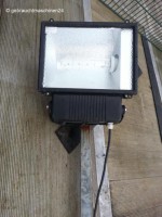 Baustellenstrahler mit Betonfuss 400 Watt Jet 5