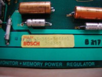Monitor Memory power regulator board BOSCH Micro 8 30366-3017, 30365-304401, 304303