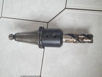 Igelfräser mit Flachspannfutter SK50x80x40