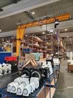 Säulenschwenkkran 1 to x 5 m VS gebraucht kaufen Säulenschwenkkran 1 to x 5 m VS