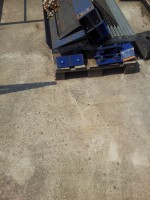 Podest, Bühne, Treppe ca. 5 x 1 m