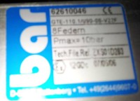 Pneumatische Automatik-Armatur | Stellantrieb Actubar mit bar-Switschmaster