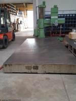 Schweißtisch-rautiert 5000 x 2300 x 300 mm