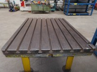 T-Nutenplatte mit Tischgestell 1600 x 1200 mm gebraucht kaufen T-Nutenplatte mit Tischgestell 1600 x 1200 mm