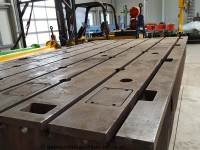 Aufspannplatte aus Guss, T-Nutenplatte 4000 x 2100 x 400 mm gebraucht kaufen Aufspannplatte aus Guss, T-Nutenplatte 4000 x 2100 x 400 mm