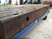 Aufspannplatte aus Guss, T-Nutenplatte 4000 x 2100 x 400 mm gebraucht kaufen Aufspannplatte aus Guss, T-Nutenplatte 4000 x 2100 x 400 mm