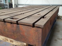 Aufspannplatte aus Guss, T-Nutenplatte 4000 x 2100 x 400 mm gebraucht kaufen Aufspannplatte aus Guss, T-Nutenplatte 4000 x 2100 x 400 mm