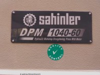 Werkstattpresse 60t, hydraulisch DPM 1040-60 gebraucht kaufen Werkstattpresse 60t, hydraulisch DPM 1040-60
