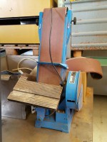 Bandschleifer 150 mm mit Tellerschleifer Tischgerät