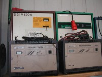 Stapler Ladegerät 24 V 120 AH D24