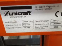 Gabelhochhubwagen GHHW 1000 gebraucht kaufen Gabelhochhubwagen GHHW 1000