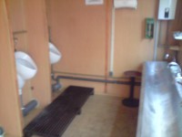 WC-Container (Sanitärcontainer) 20 Fuß