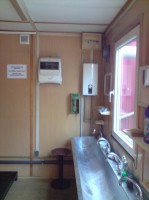 WC-Container (Sanitärcontainer) 20 Fuß