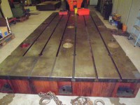 Aufspannplatte, T-Nutenplatte 4500x2100x400 mm