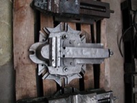 Maschinenschraubstock Backenbreite 175 mm Brockhaus auf Drehteller
