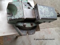 Maschinenschraubstock Backenbreite 125 mm auf Drehteller gebraucht kaufen Maschinenschraubstock Backenbreite 125 mm auf Drehteller