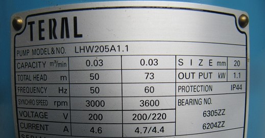 Kühlmittelpumpe LHW250A1.1