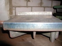 Tuschierplatte Anreißplatte 210 x 210 x 90-30 mm